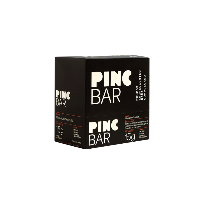 Pinc Bar Chocolate Sea Salt - 12un. — imagem 2 de 2