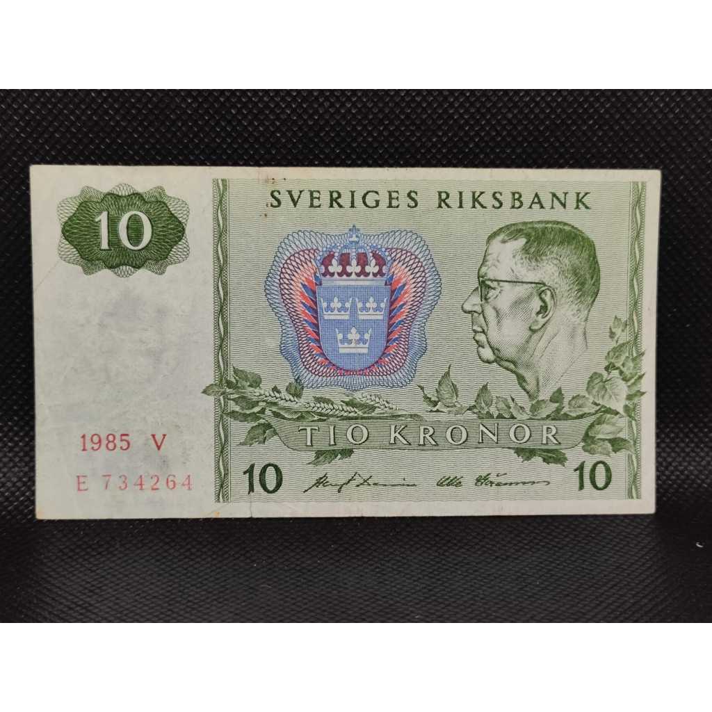 Cédula Suécia 10 Kronor REF.871
