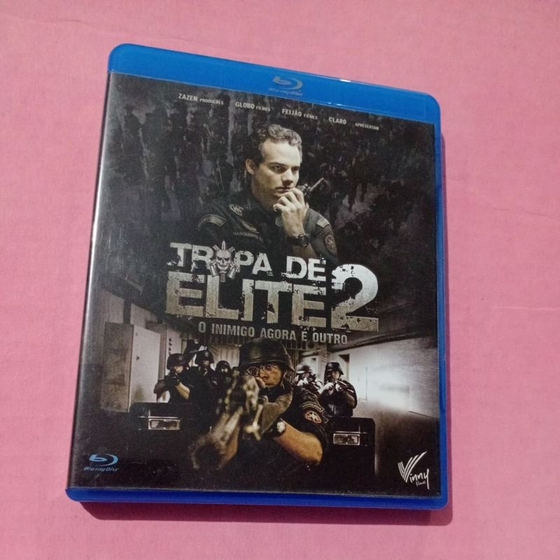 Blue Ray tropa de Elite 2 raridade top em boas condições raridade