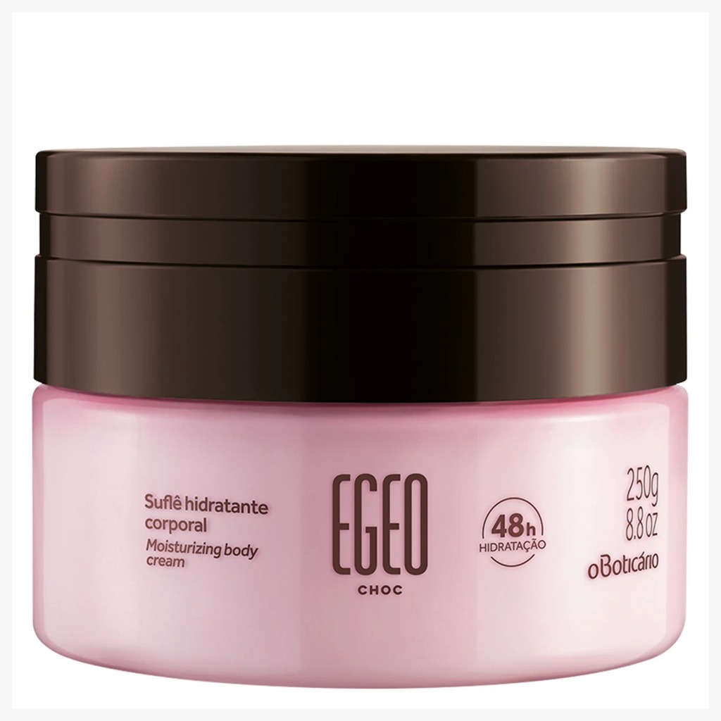 Suflê Hidratante Desodorante Corporal Egeo Choc, 250G o Boticário