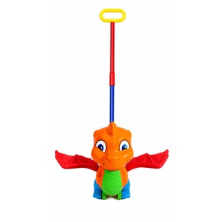 Dragão Divertido - Brinquedo colorido para crianças animal com haste - Divplast menino e menina