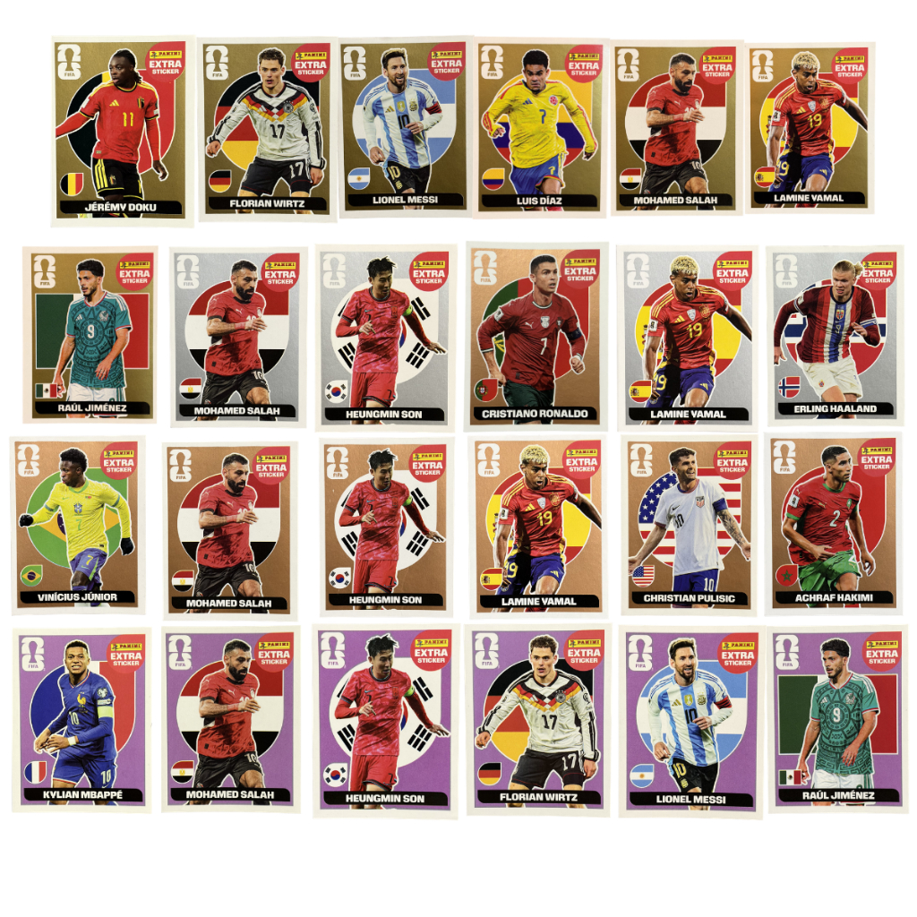Figurinha Legend Extra Sticker do Album da Copa do Mundo 2026 Original - Escolha Cor/Modelo Variação