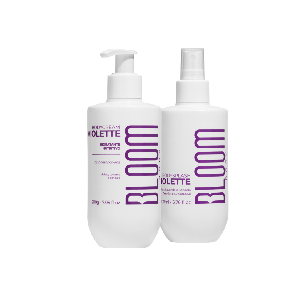 Kit Body Cream e Body Splash Violette