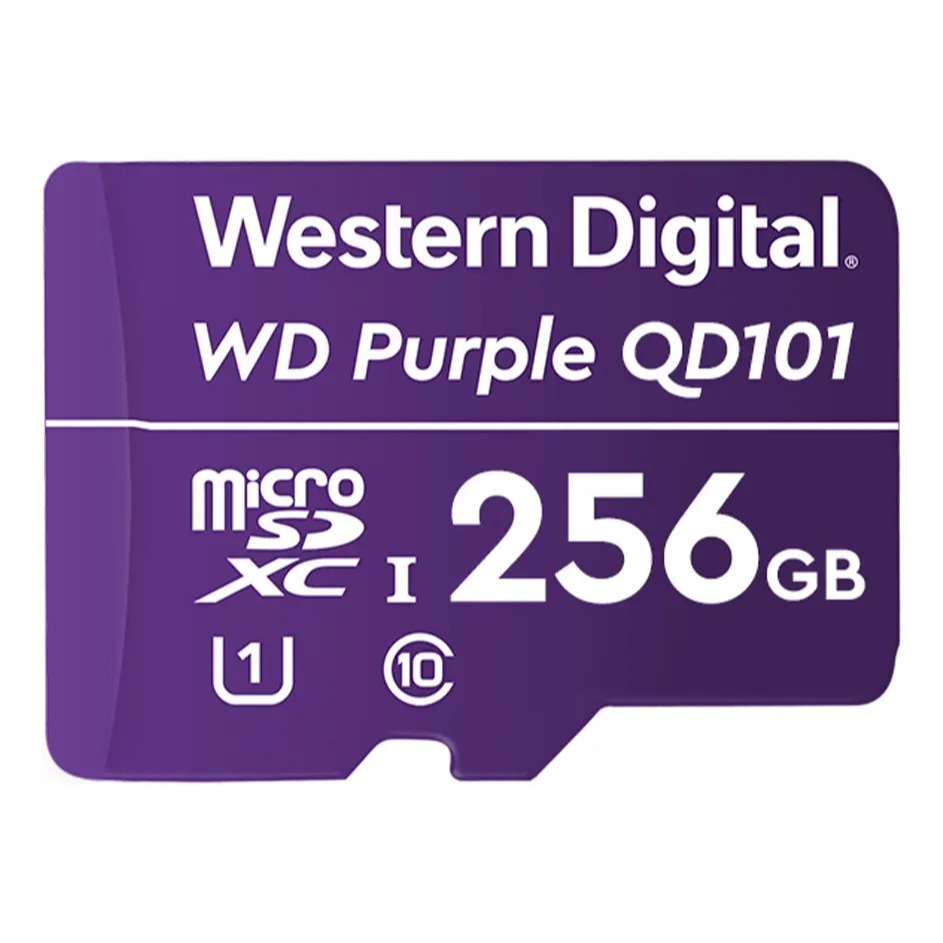 Cartão Memória Micro Sd C10 256gb 100MBS 4600165 Wdpurple - USADO