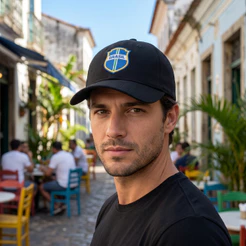 Boné Brasil Vintage Bordado Seleção Copa do Mundo Original