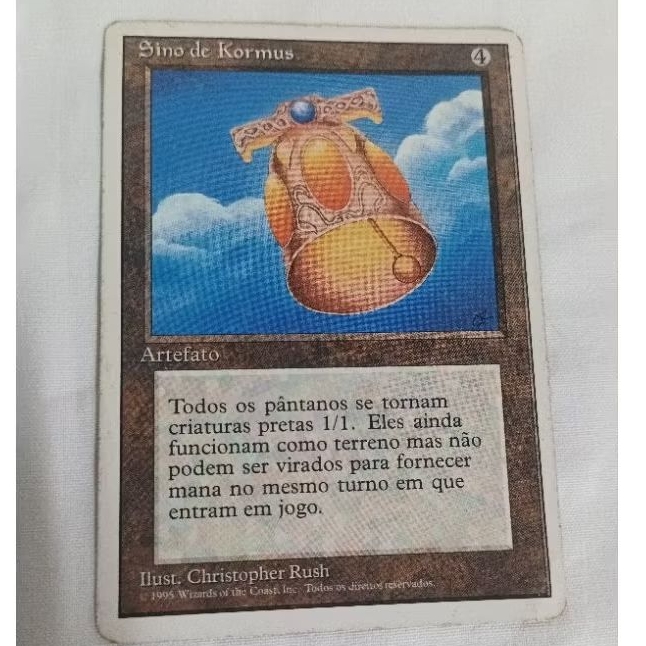 Card Magic The Gathering - Sino de Kormus -Usado - 1995