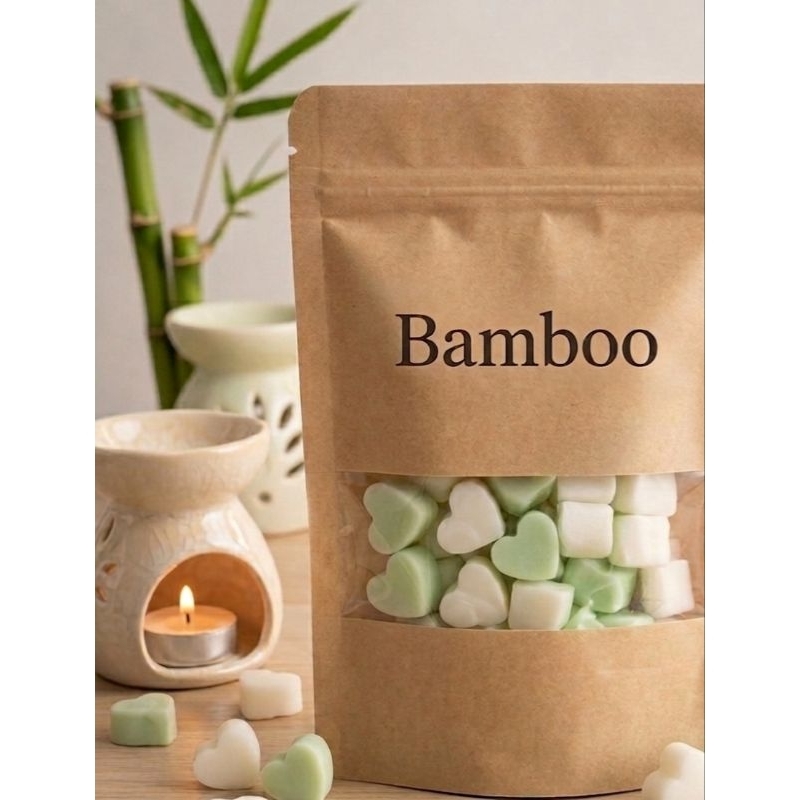 KIT com 3 pacotes Wax Melts 20gr cada - Pastilhas Aromáticas - Fragrâncias- Bamboo- Neroli- Chá Branco.