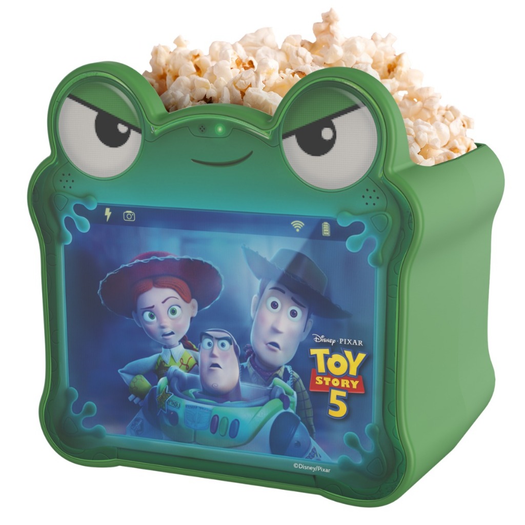 Balde Pipoca Lilypad Toy Story 5 Disney Pixar Original Licenciado 4L Colecionável 18,5cm Verde Novo