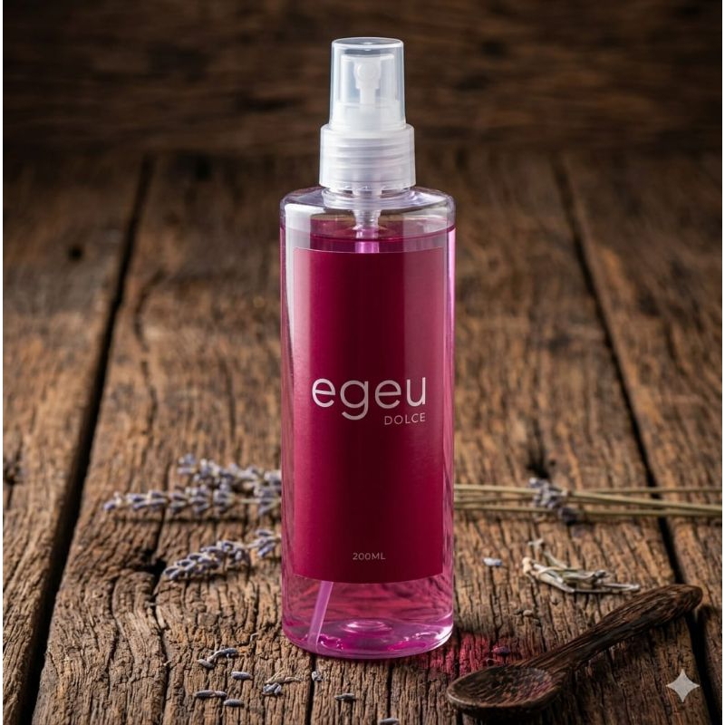 Body Splash Egeu Dolce 200ML -- Cheiro Doce com toque de Baunilha