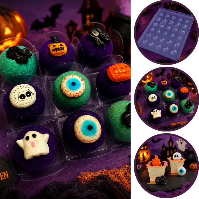 1~10 FORMA BWB APLIQUE HALLOWEEN SIMPLES 10425 (CHOCO)