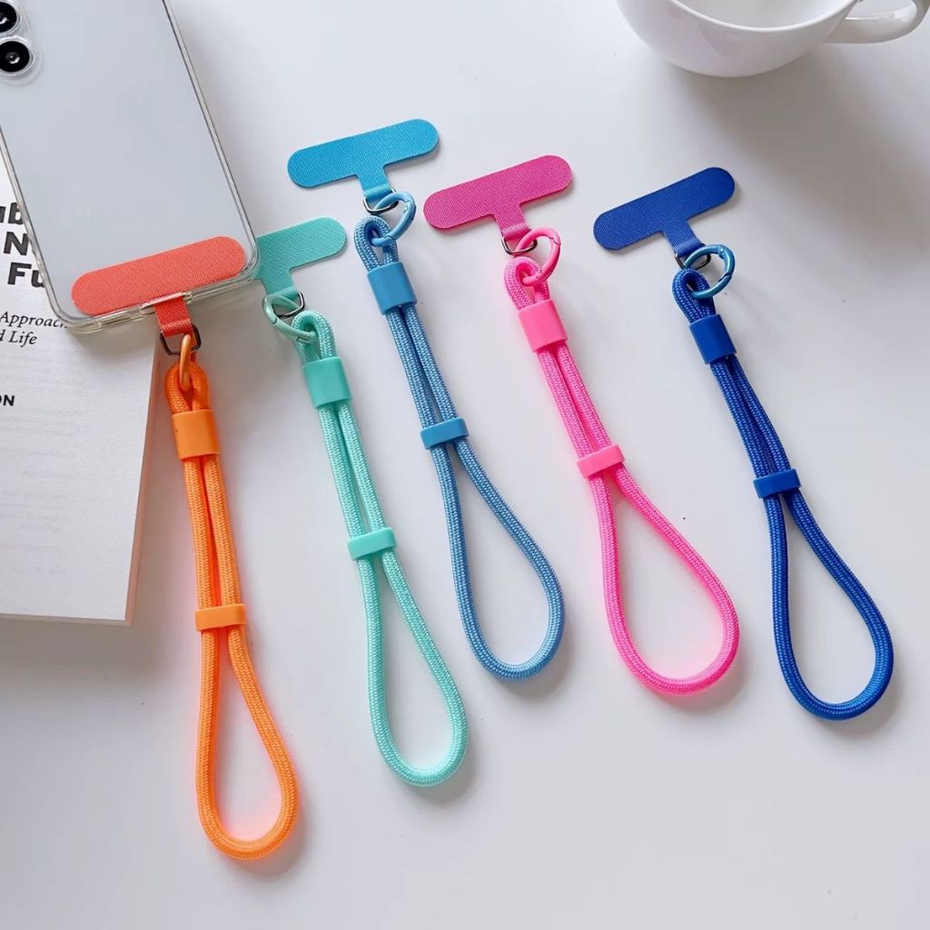 Cordão Antqueda para Celular com Adaptador para Capinha