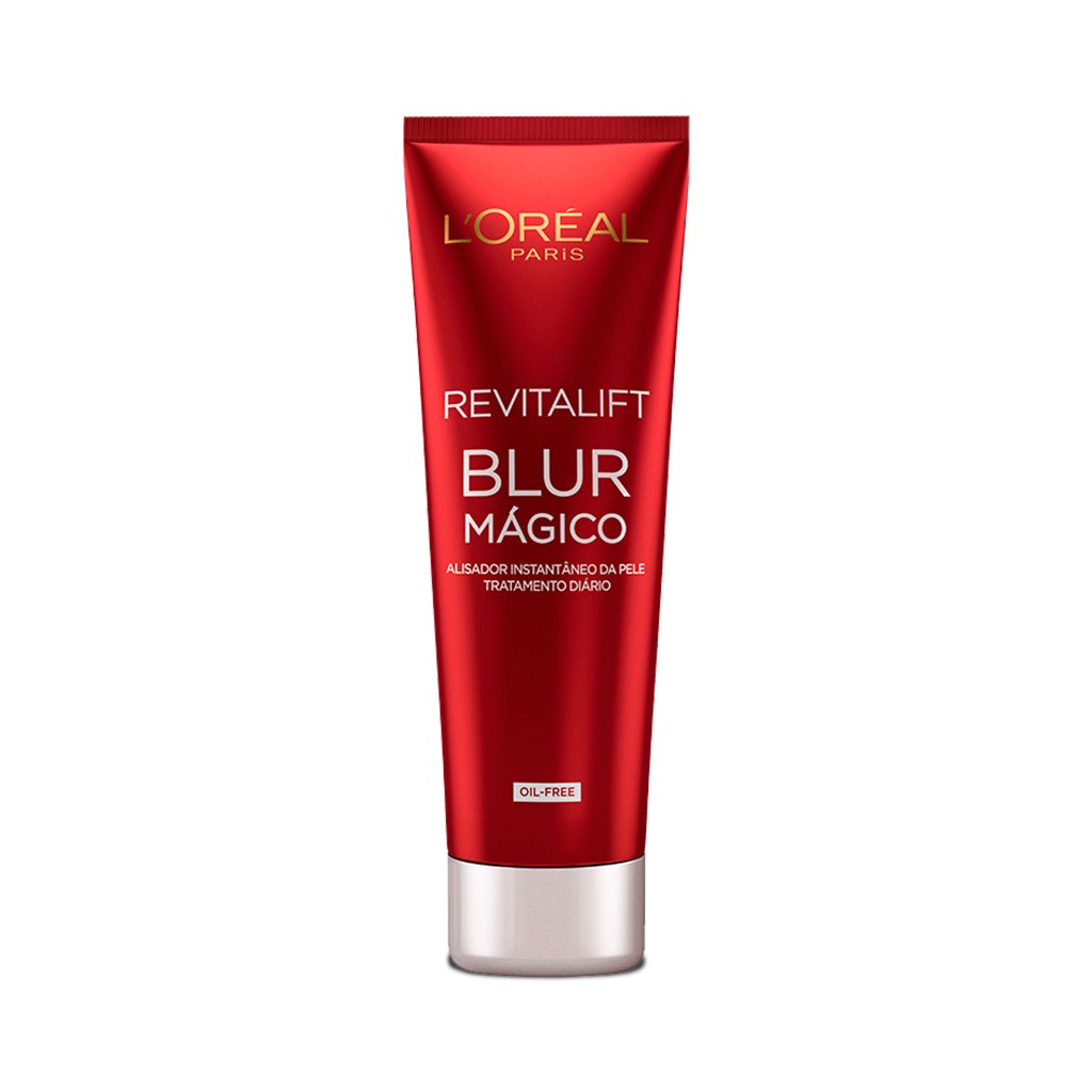 Primer Facial Efeito Blur Matte, Disfarça Rugas e Poros Instantaneamente, Revitalift Blur Mágico L'Oréal Paris, 27g