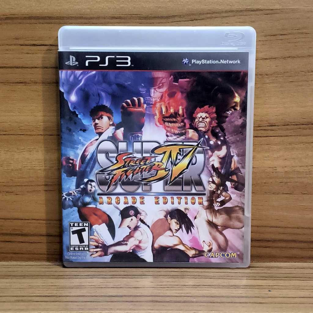 Super Street Fighter IV Arcade Edition | PS3 Mídia Física Original US | SF 4 | Luta