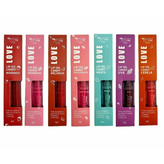 Gloss Lip Oil Max Love Candy Frutas