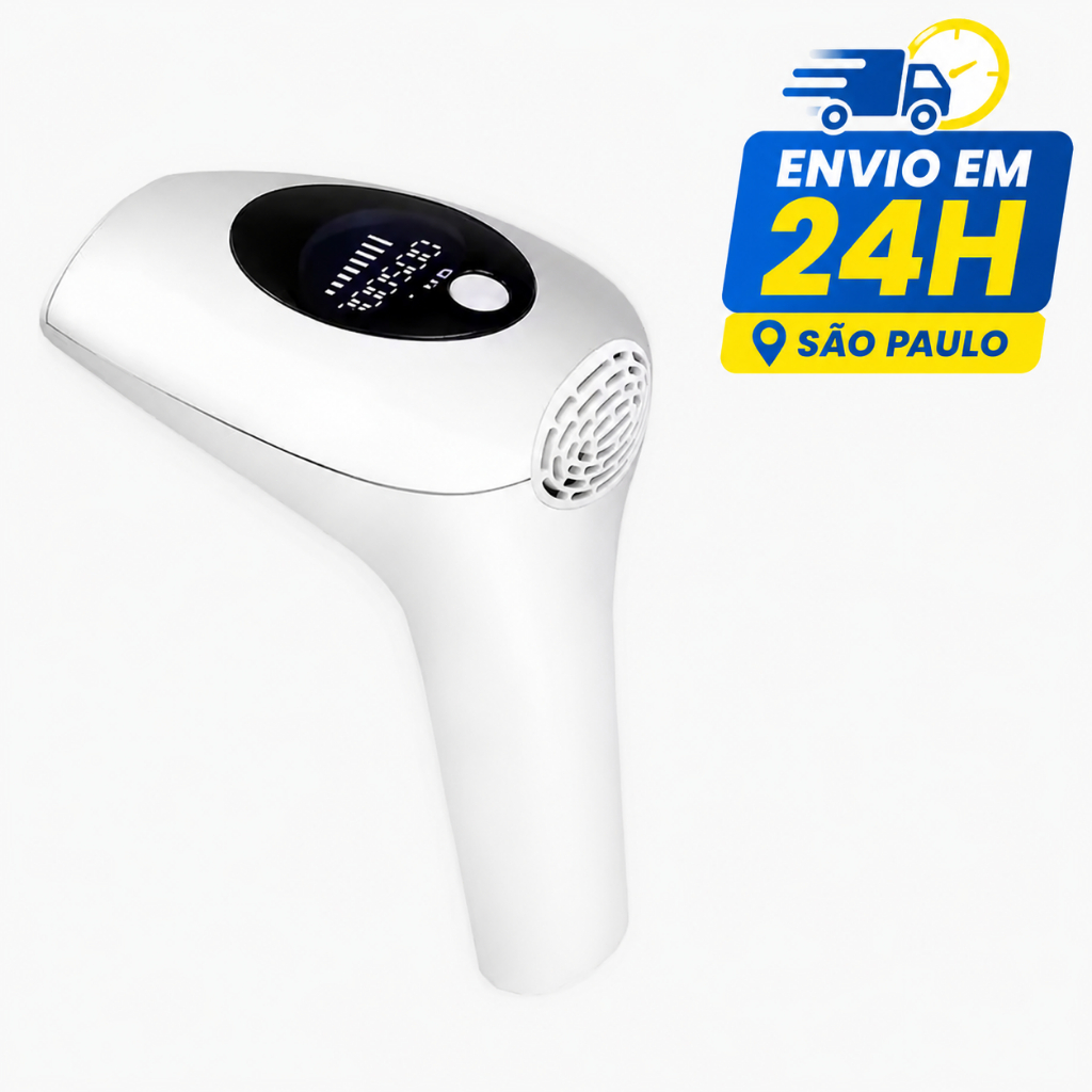 Depilador a Laser IPL 900000 Pulsos Portátil Depilação Sem Dor Elétrico Feminino Corpo e Virilha Uso Doméstico Seguro e