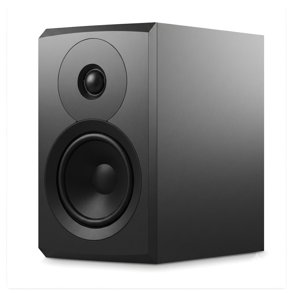 Caixa de Som de Estante de 5,5“150W Hi-Fi Bidirecional Passiva Com Design de Madeira para Home Theater com Som Surround