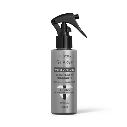 Bruma Impermeabilizante Leavin Protetor Térmico Blindagem Siàge Nutri Diamond 100ml Eudora