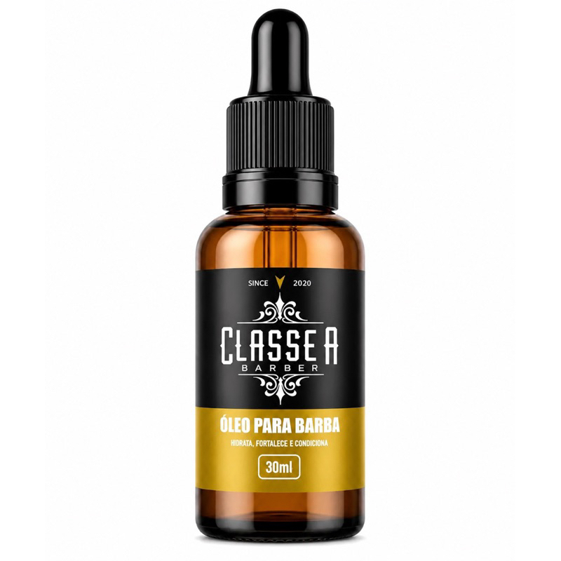 ÓLEO PARA BARBA MILION CLASSE A BARBER 30ml 1un