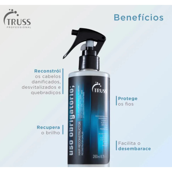 Truss - Spray Tratamento Reconstrutor 260ml Uso Obrigatório