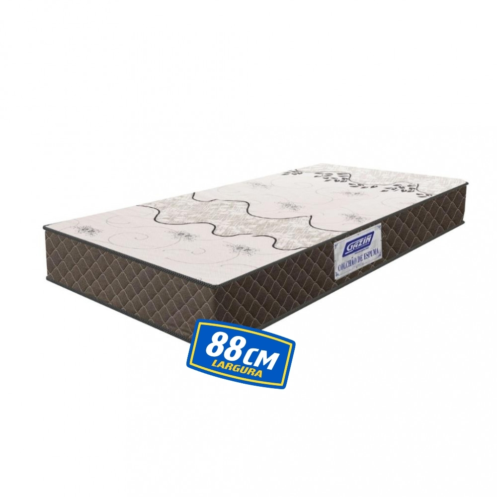 Colchão Solteiro 88cm Espuma D20 Supreme Gazin