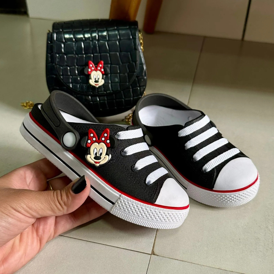 Babuche Infantil Menina Personagens Estilo Star Leve Confortavel Pratico Versatil Calce Facil
