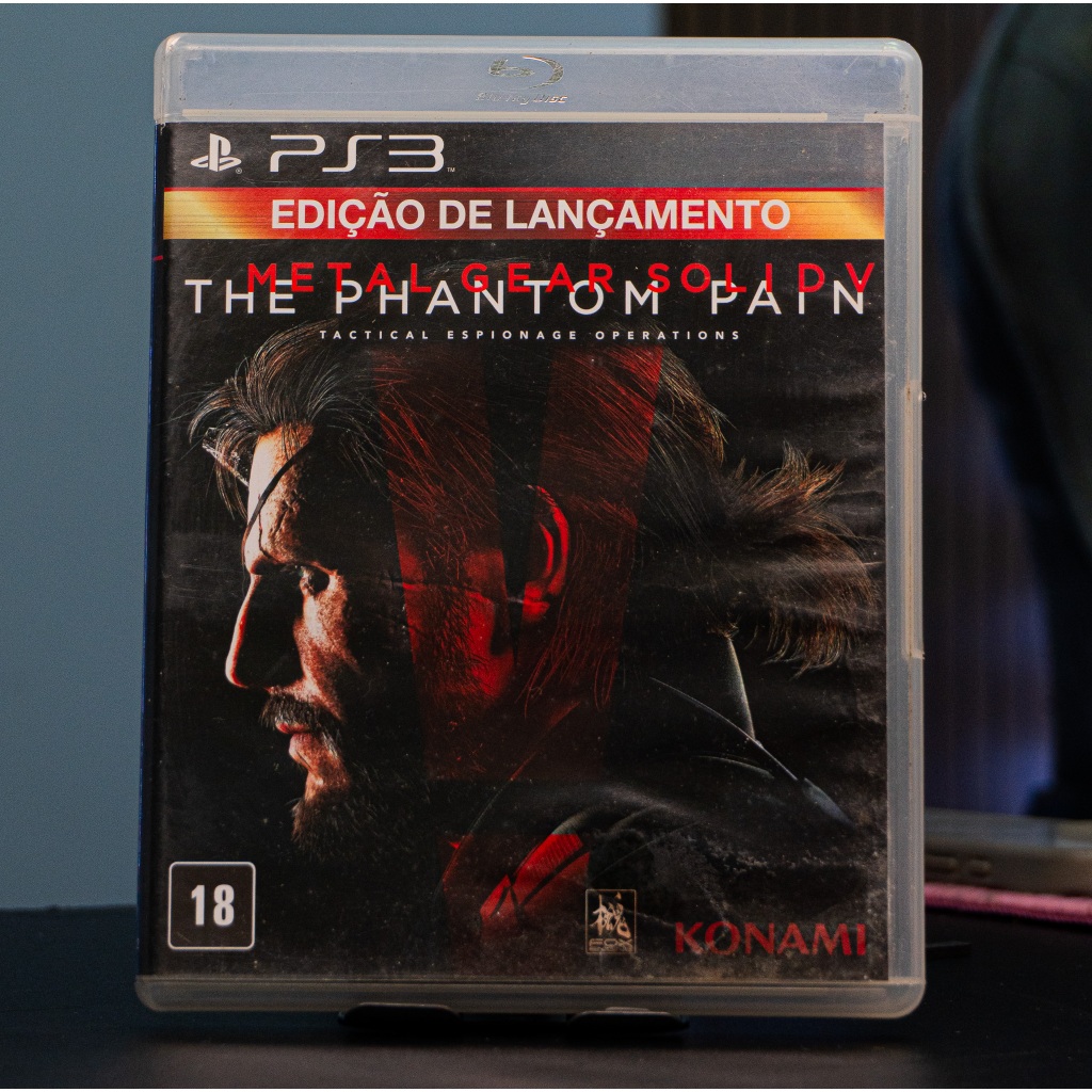 Jogo Metal Gear Solid V: The Phantom Pain - PS3 Mídia Física