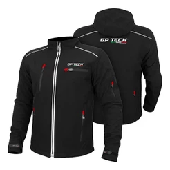 JAQUETA MOTOQUEIRO GP TECH SOFT CASUAL RESISTENTE À ÁGUA C/ PROTEÇÃO