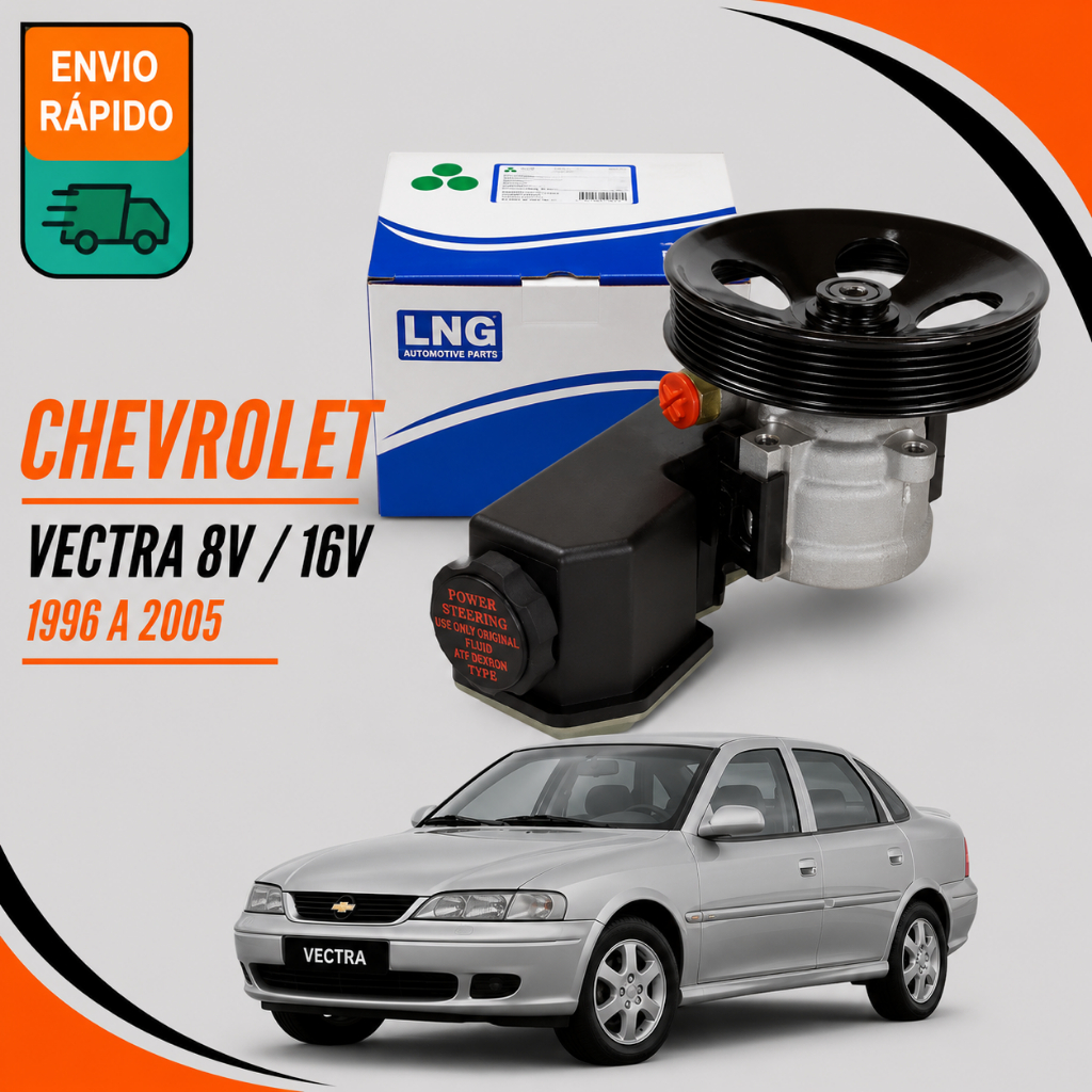 Bomba Direção Hidráulica Vectra 8v / 16v (1996 1997 1998 1999 2000 2001 2002 2003 2004 2005)