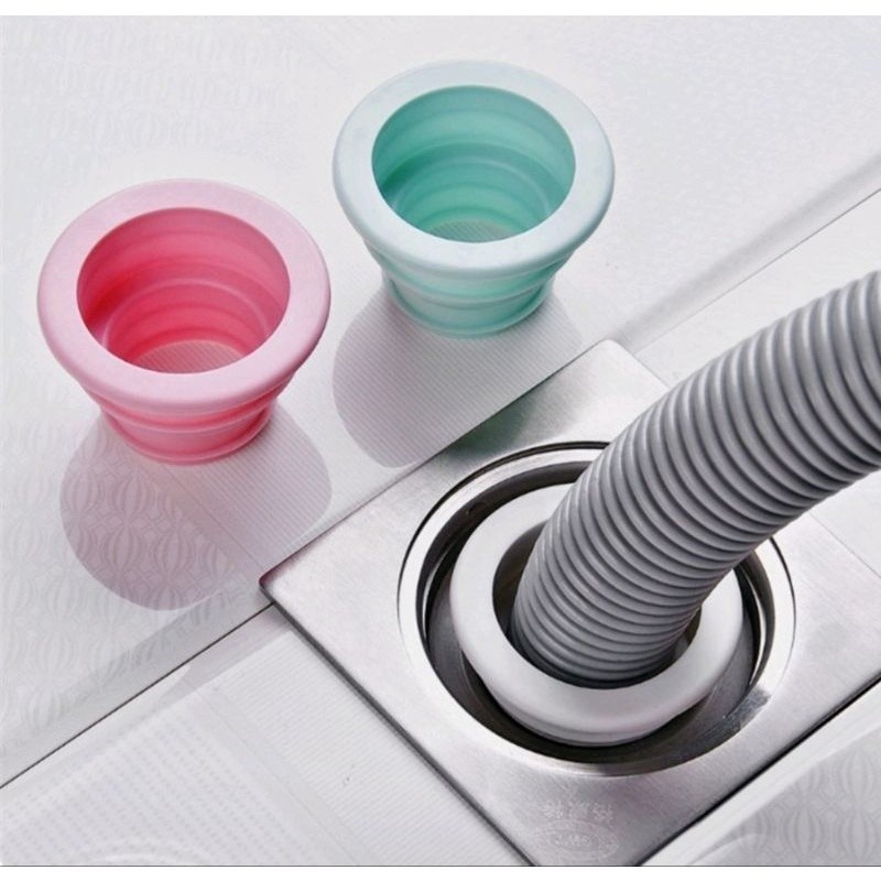 Kit 4 Anéis Antiodor para Máquina de Lavar e Cozinha | Vedação Eficiente e Fácil Instalação