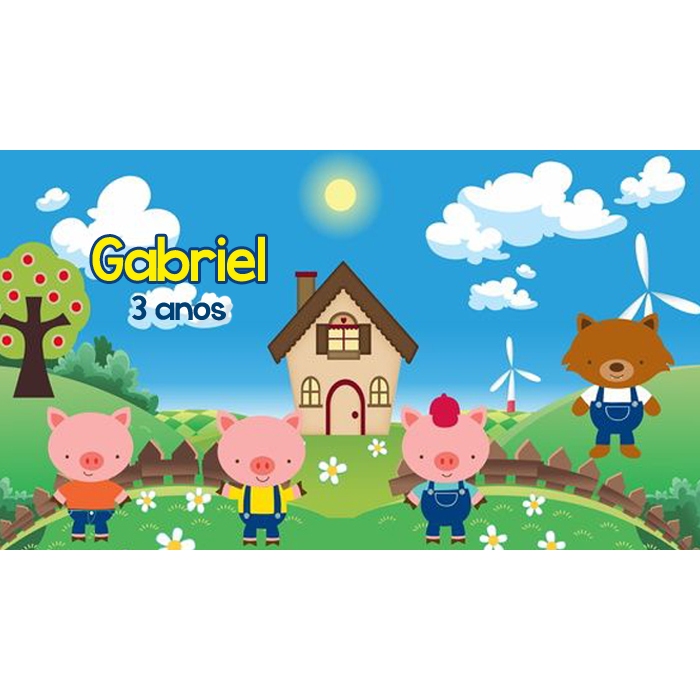 Jogo Americano Descartável Personalizado para Festa Infantil - Vários temas -Festa infantil - Sousplat festa infantil