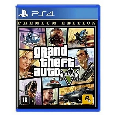 Grand Theft Auto V GTA 5 Premium Online Edition PS4