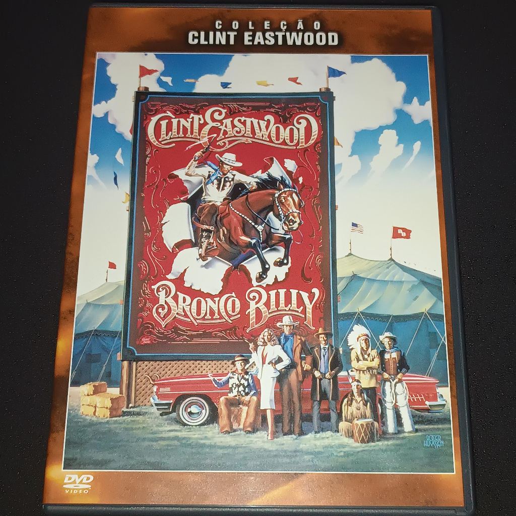DVD Bronco Billy Clint Eastwood Sondra Locke Coleção Clássico Western Warner Nacional