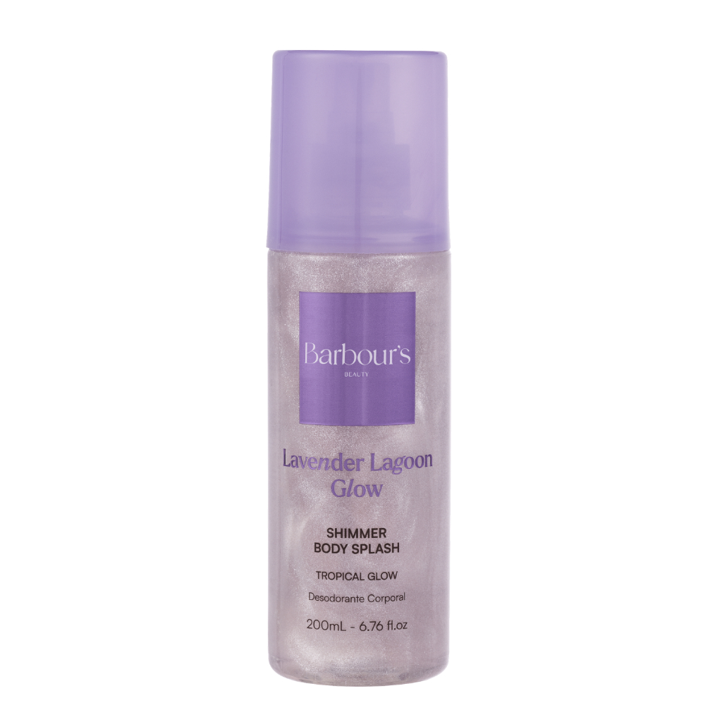 Shimmer Body Splash Lavender Lagoon Glow Desodorante Colônia 200ml