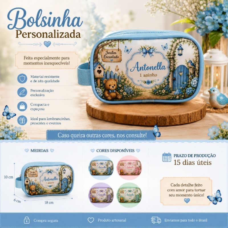 kits Bolsinha ou Maletinha lembrancinha de festa  personalizadas de aniversário vários temas