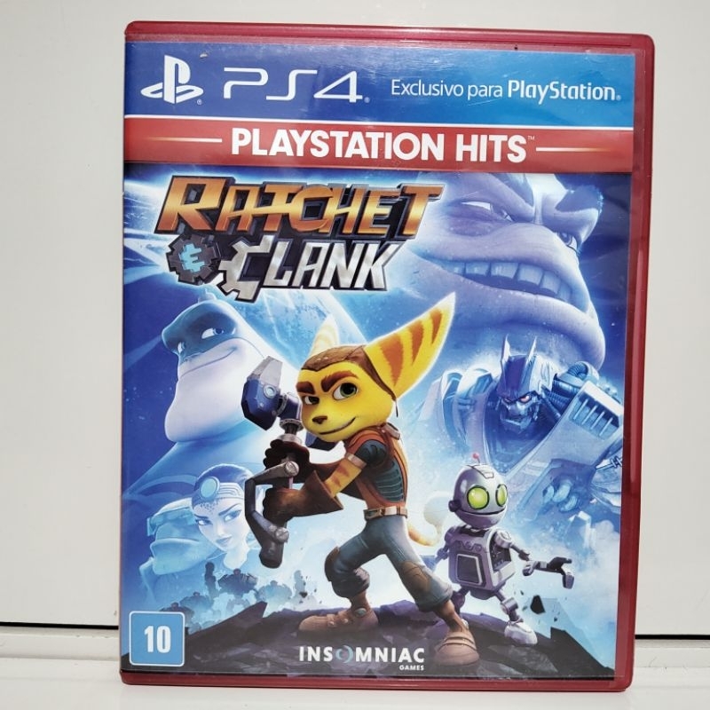 Ratchet & Clank PS4 - Game Mídia Física - Jogo PS4 Original Playstation 4 - Seminovo