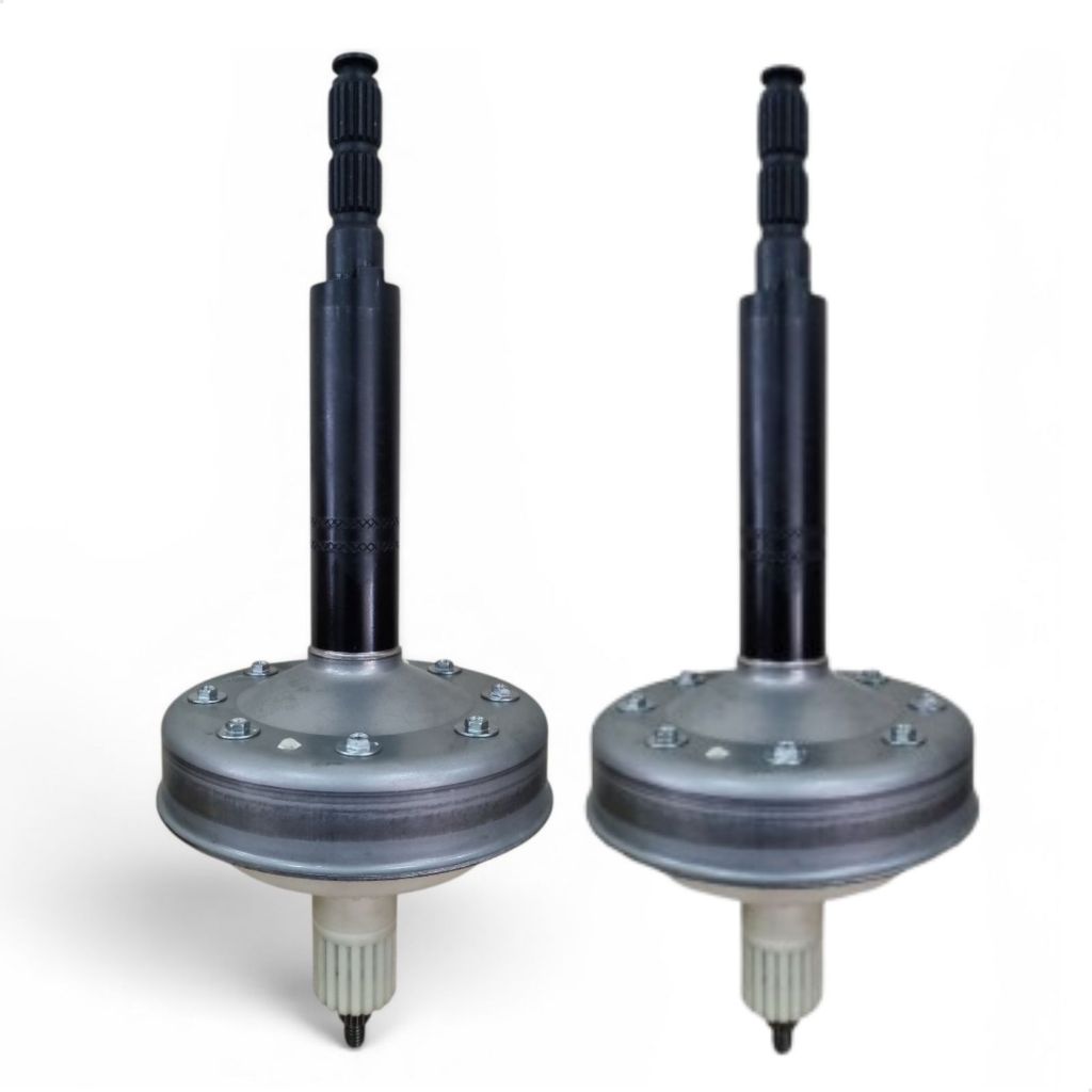 Kit 02 Tubo Centrifugação Mecanismo Mecânica Engrenagem Câmbio Para Máquina Lavadora Roupa Consul Brastemp BWL11A CWG11A