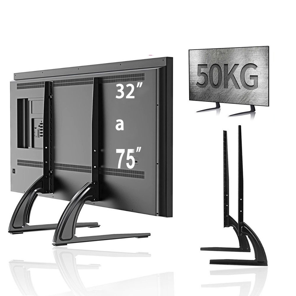 Suporte De Mesa Para Tv Base 32'' A 75'' Lcd Led oled qled Universal Samsung LG 