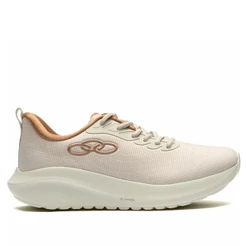 Tênis Feminino Olympikus Acqua 316 Evasense Bege Claro Original