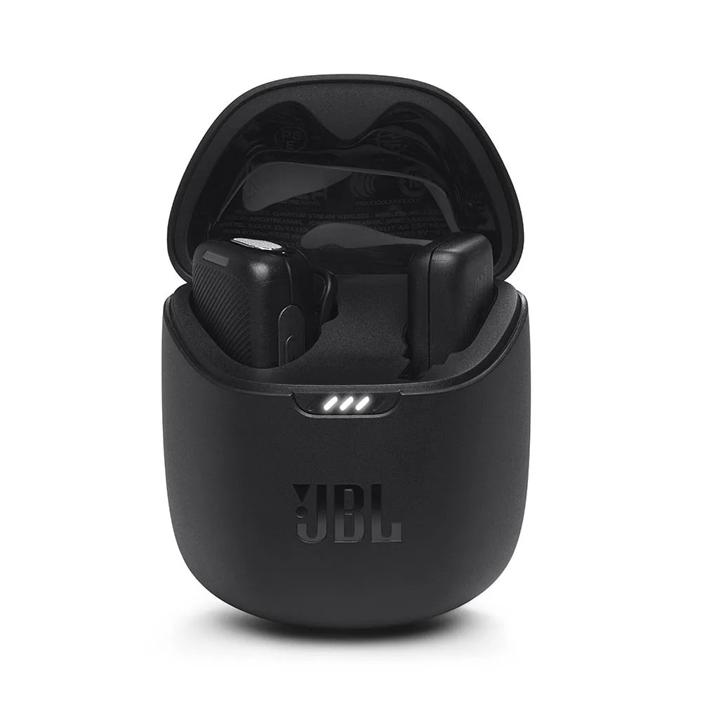 Microfone Lapela Jbl Quantum Stream Wireless Usb-c Preto