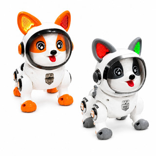Brinquedo Cachorro Robô Interativo Com Luz Som E Repete Voz Infantil