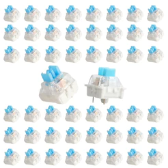 Kit Switch Interruptor Mecânico 3 Pinos Tátil Hot Swap para Teclado Mecânico MX