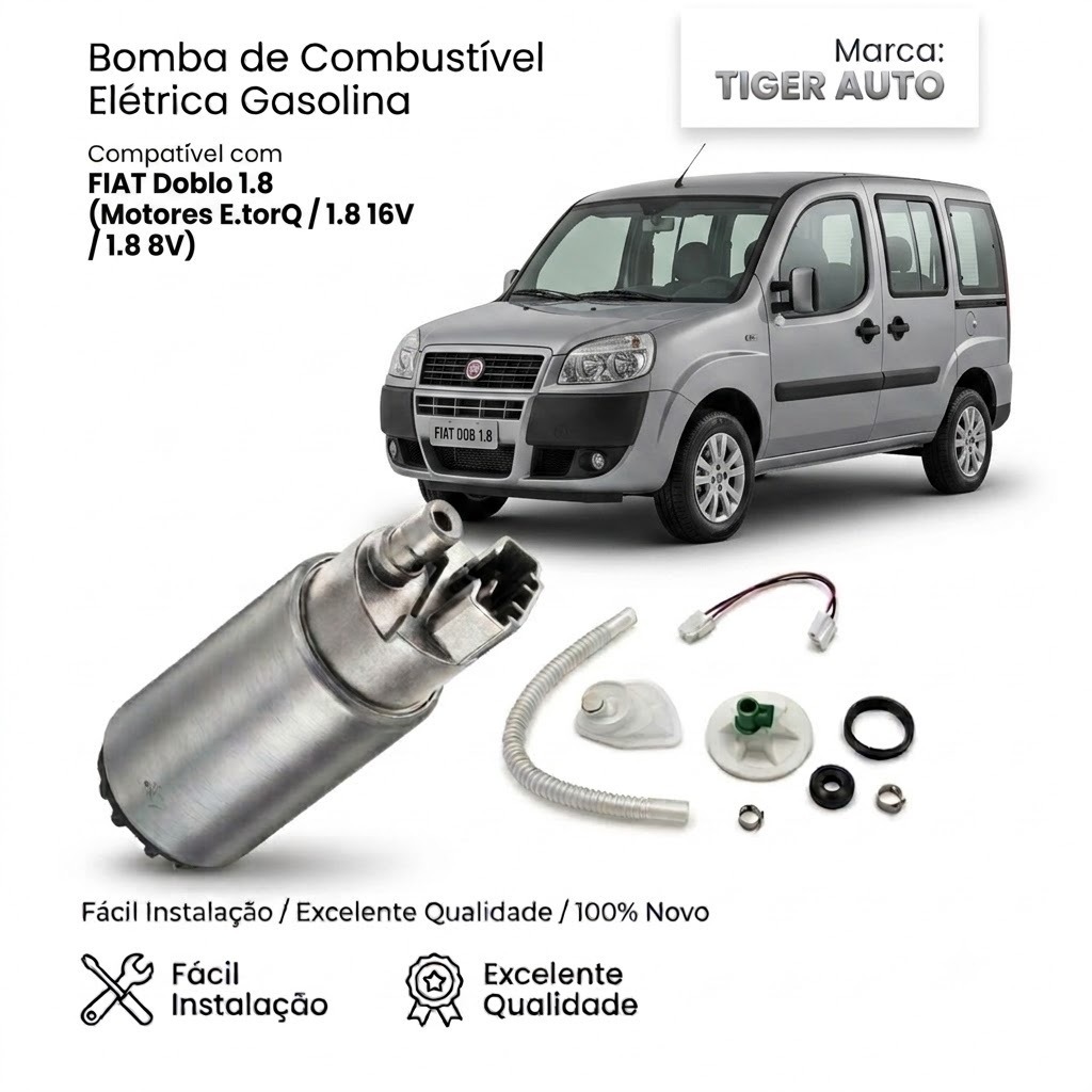 Bomba Combustivel Doblo 1.8 MPI DE 2001 ATÉ 2006