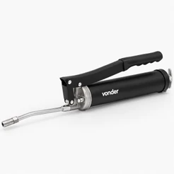Engraxadeira Manual 500g Bomba de Graxa 6000 PSI com Bico e Extensão BMV0500 Vonder
