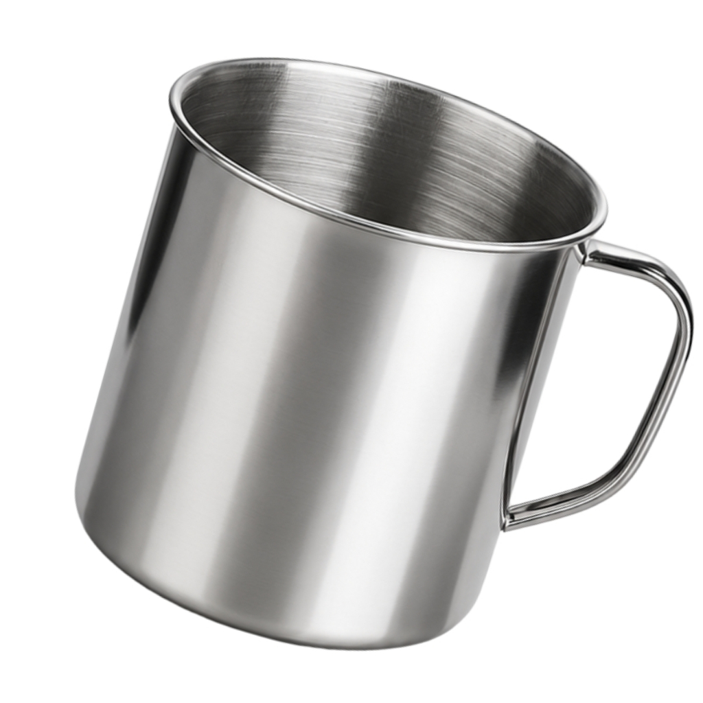 Caneca Fervedor Inox 1,2 Litros Para Leite Café Água Cozinha Ke Home