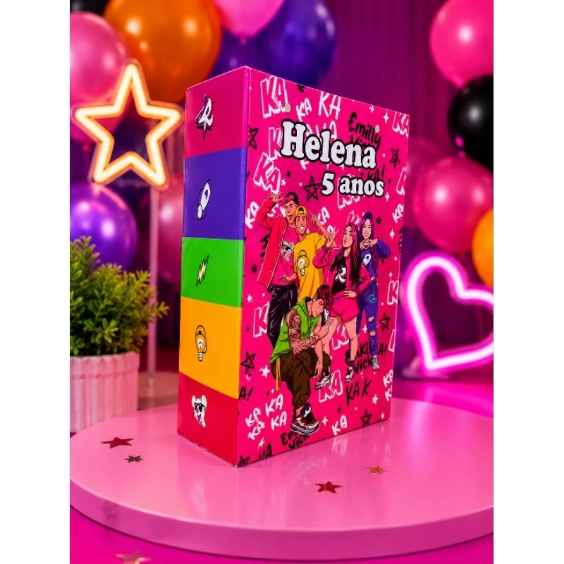 Sacolinhas Personalizadas Lembrancinhas para festa Tema Dos Rosa