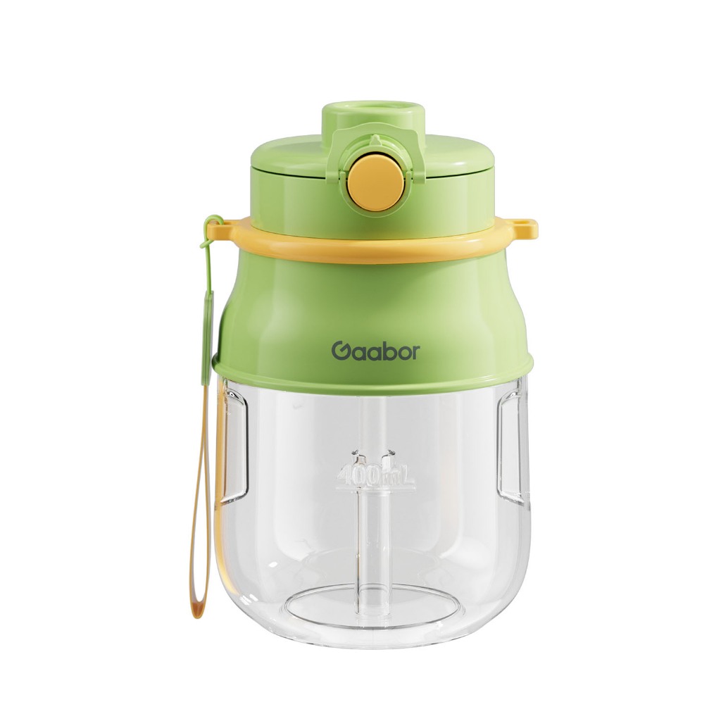 Gaabor Liquidificador e Copo Portátil 2 em 1 1000ml para Beber e 720ml para Bate