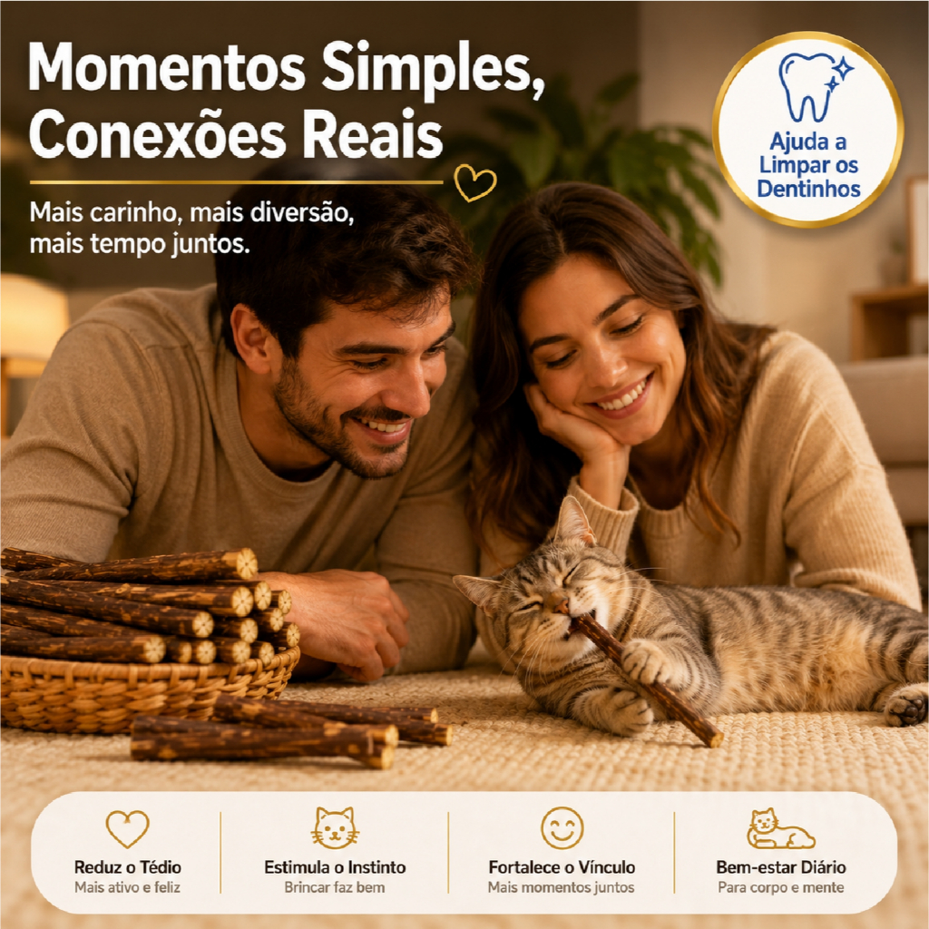 MATATABI PARA GATOS KIT 20 UNIDADES — imagem 2 de 2