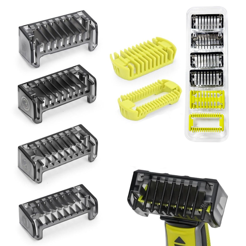 Compatível Com O Pente De Barbear Oneblade, Conjunto De Seis Peças Para Aparar A Barba