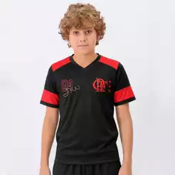 CAMISETA FLAMENGO NOVA ZICO RETRÔ INFANTIL