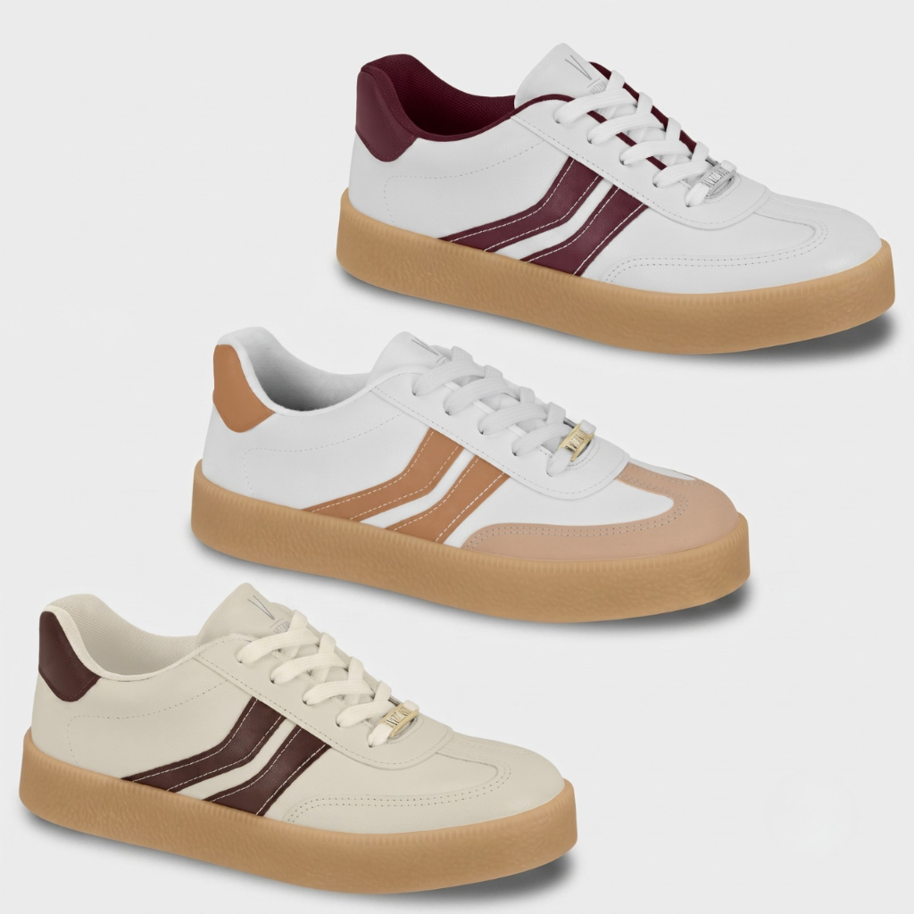 Tênis Feminino Vizzano Casual Retrô Soccer Original